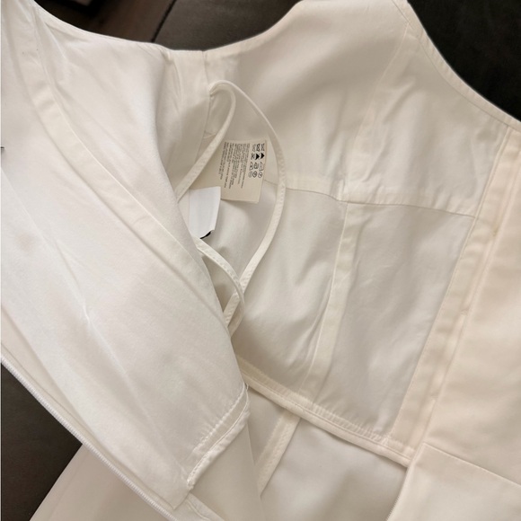 Versace Cream Sleeveless Scoop Neck Dress - Picture 8 of 12